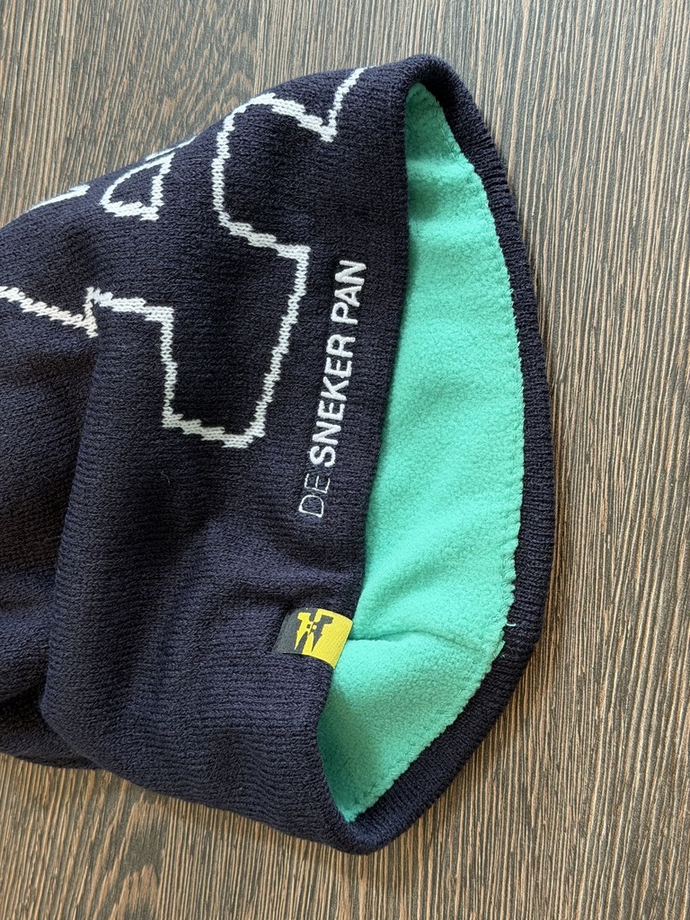 Zeegroene binnenkant